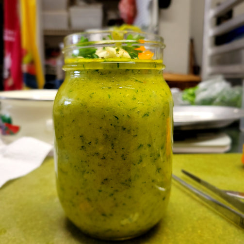 16 oz jar, freshly made to order.