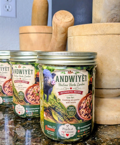 Andwiyèt/Andwi (Haitian herbs lardons) 16oz