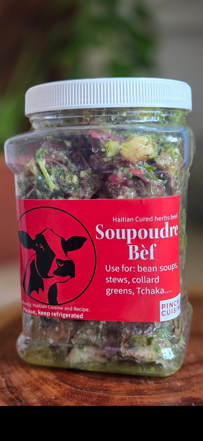 Soupoudre bèf (Bokal 2qt)