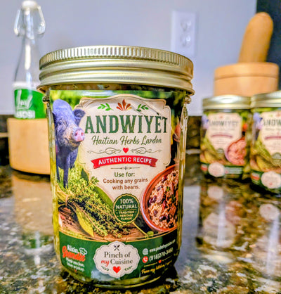 Andwiyèt/Andwi (Haitian herbs lardons) 16oz