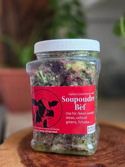Soupoudre bef (Cured herbs neckbones) 2qt
