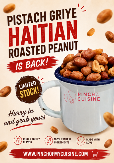 Toasted peanut (Pistach griye)