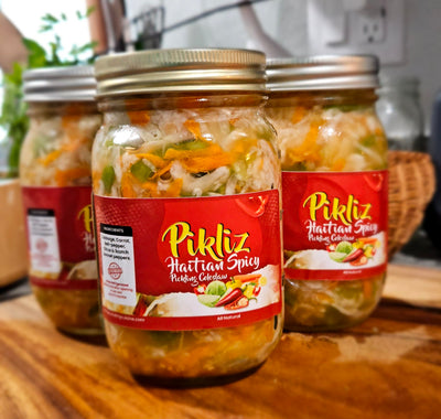 Haitian spicy pickling coleslaw