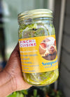 Soupoudre, Zo kochon (Cured herbs bones)   32oz jar