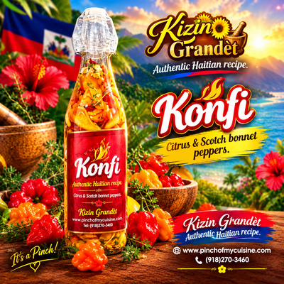 Konfi (Spicy condiment 34oz/bottle)
