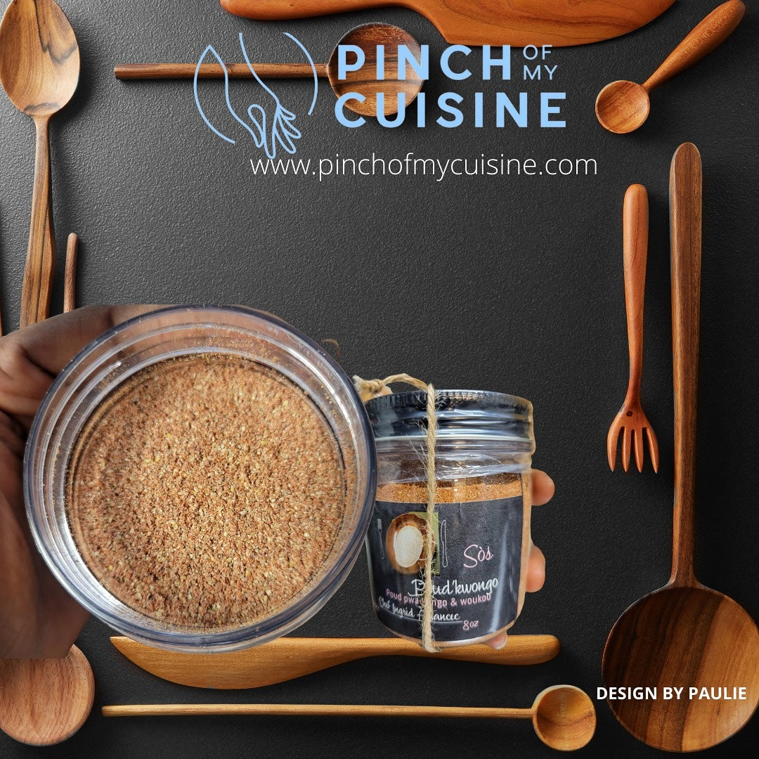 Poud'kwongo (Pigeon peas & Annatto powder)