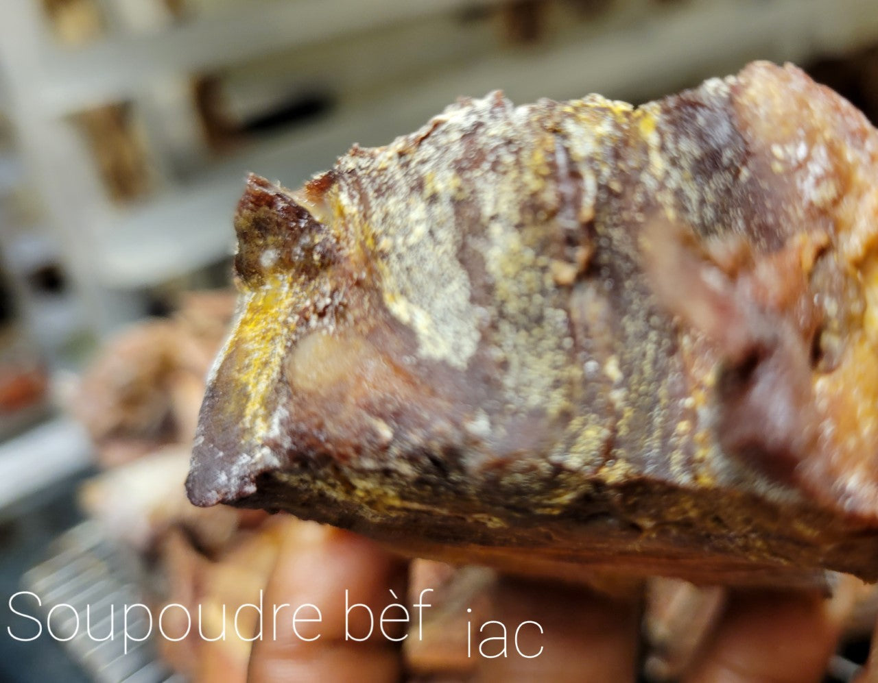 Soupoudre bef (Cured herbs neckbones) 2qt